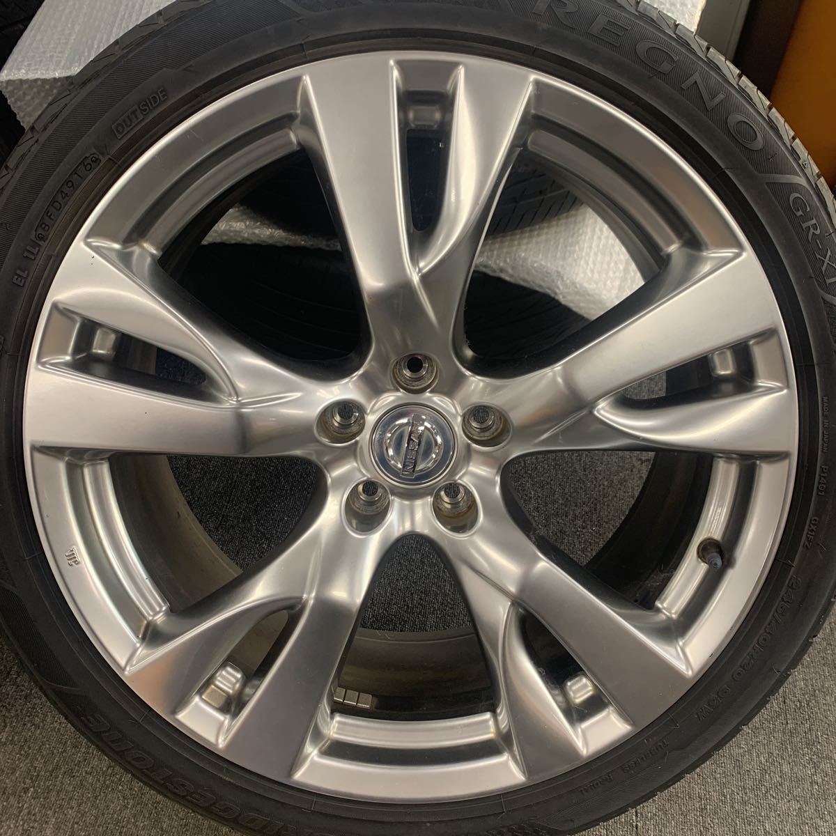 日産 フーガ Y51 タイプS 純正ホイール 20インチ 4本セット レグノ 