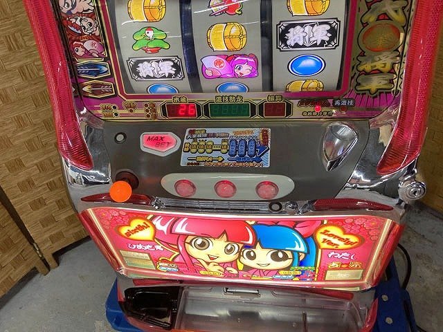 TME55064大 大都技研 ラブリー 吉宗 スロット台 パチスロ実機 コイン 