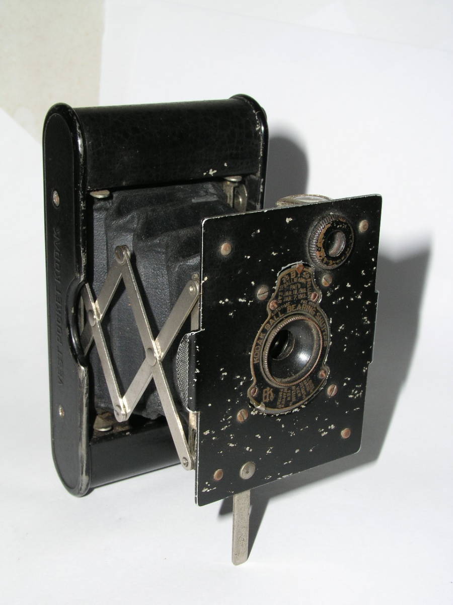 3762○○ ベス単 VEST POCKET KODAK ○ Kodak Vest Pocket GREEN
