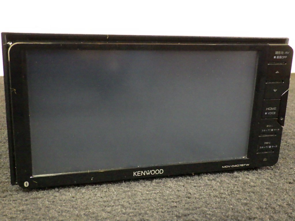 KENWOOD 特定販路向け製品 カーナビ ケンウッド MDV-D407BTW⁄D407BT