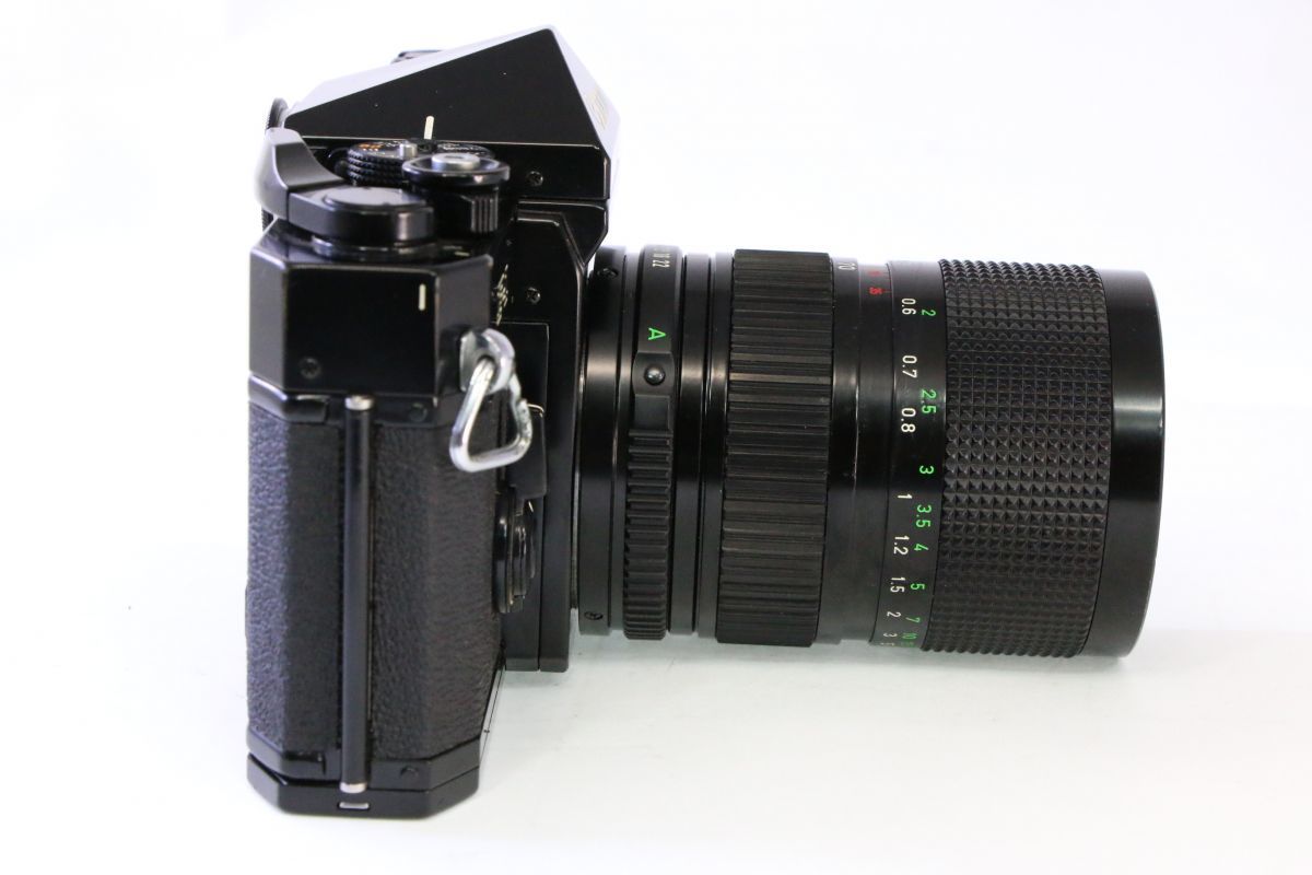 実用□CANON F-1 + NEW FD 35-70mm□シャッター全速・露出計完