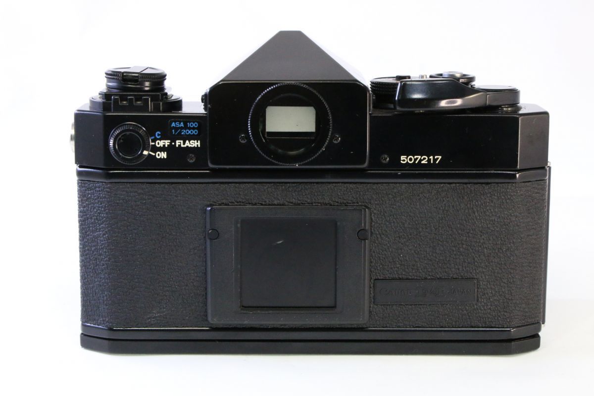 実用□CANON F-1 + NEW FD 35-70mm□シャッター全速・露出計完