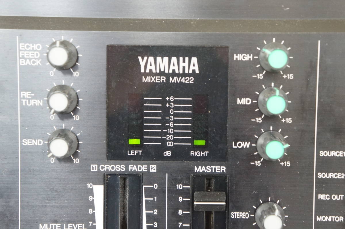 Yahoo!オークション - YAMAHA MIXER MV422 ヤマハミキサー analog