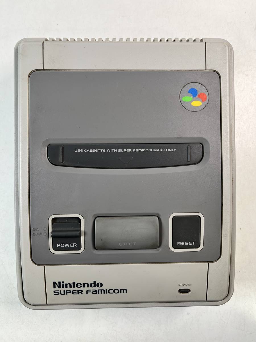 ♪【中古】Nintendo 箱 説明書 付き スーパーファミコン 本体 SHVC-001