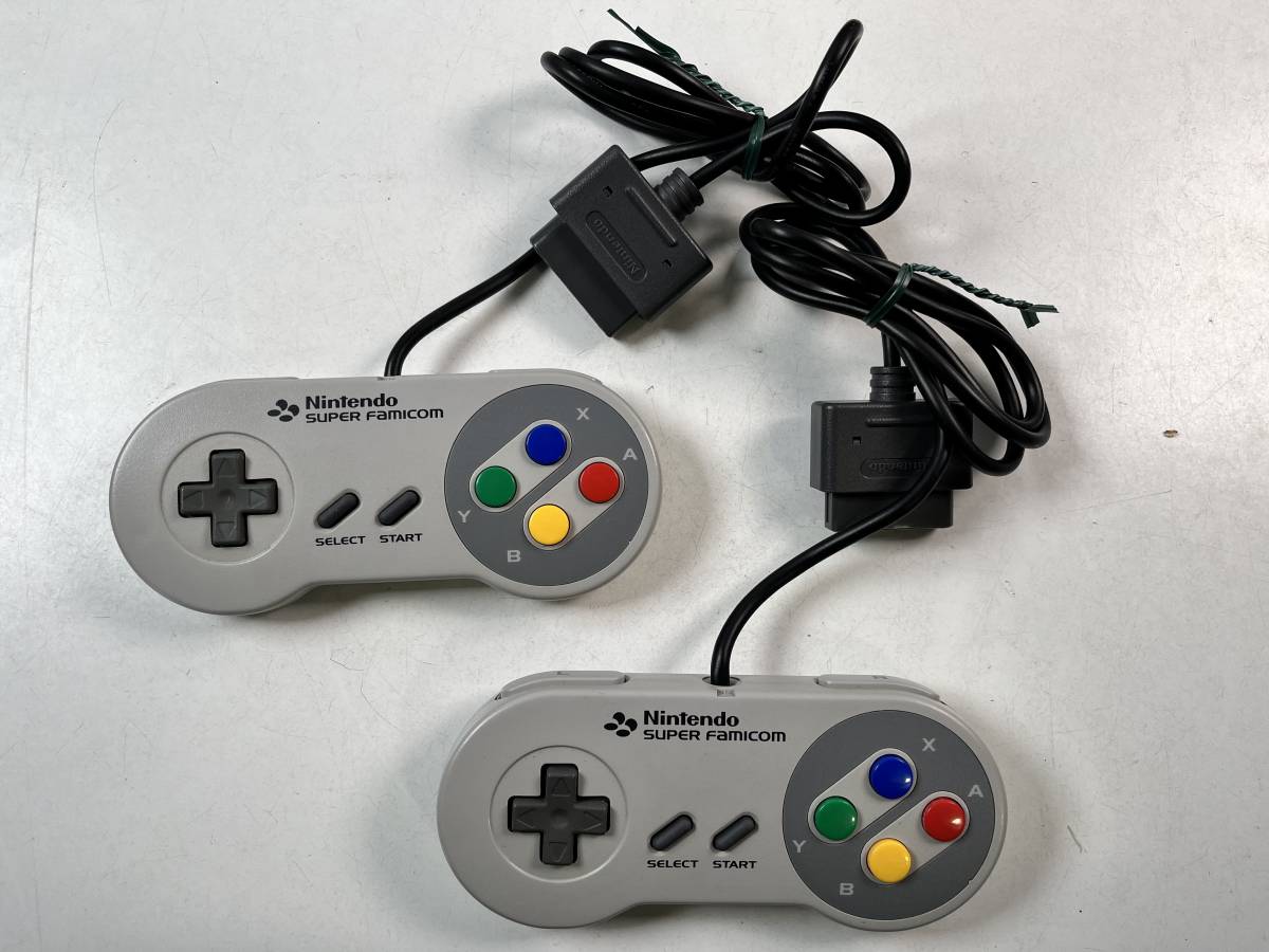 ♪【中古】Nintendo 箱 説明書 付き スーパーファミコン 本体 SHVC-001