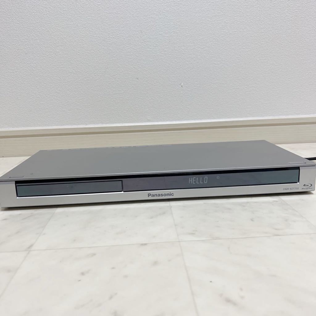 Panasonic ブルーレイディスクレコーダー DMR-BZT750 13年製 通電確認