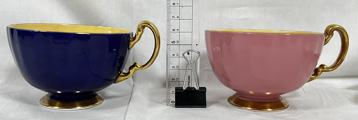 AYNSLEY カップ&ソーサー お皿 エインズレイ ※金塗装に若干の傷み
