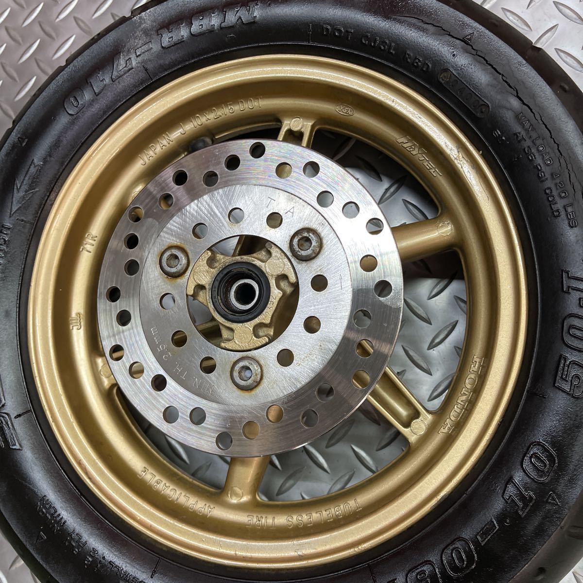 AF35 DIO ライブディオZX 純正 前後ホイール フロントフォーク 