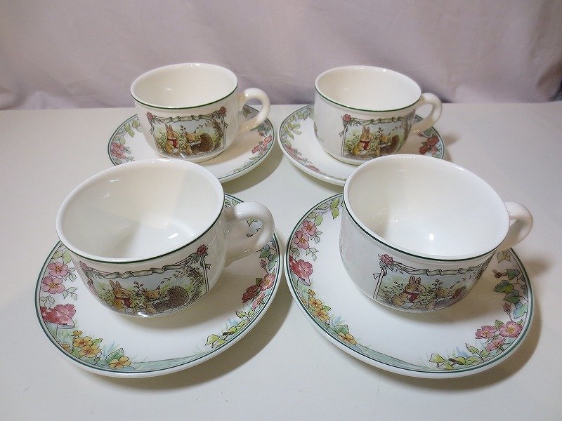 期間限定セール ビレロイ＆ボッホ Villeroy & Boch カップ＆ソーサー4 