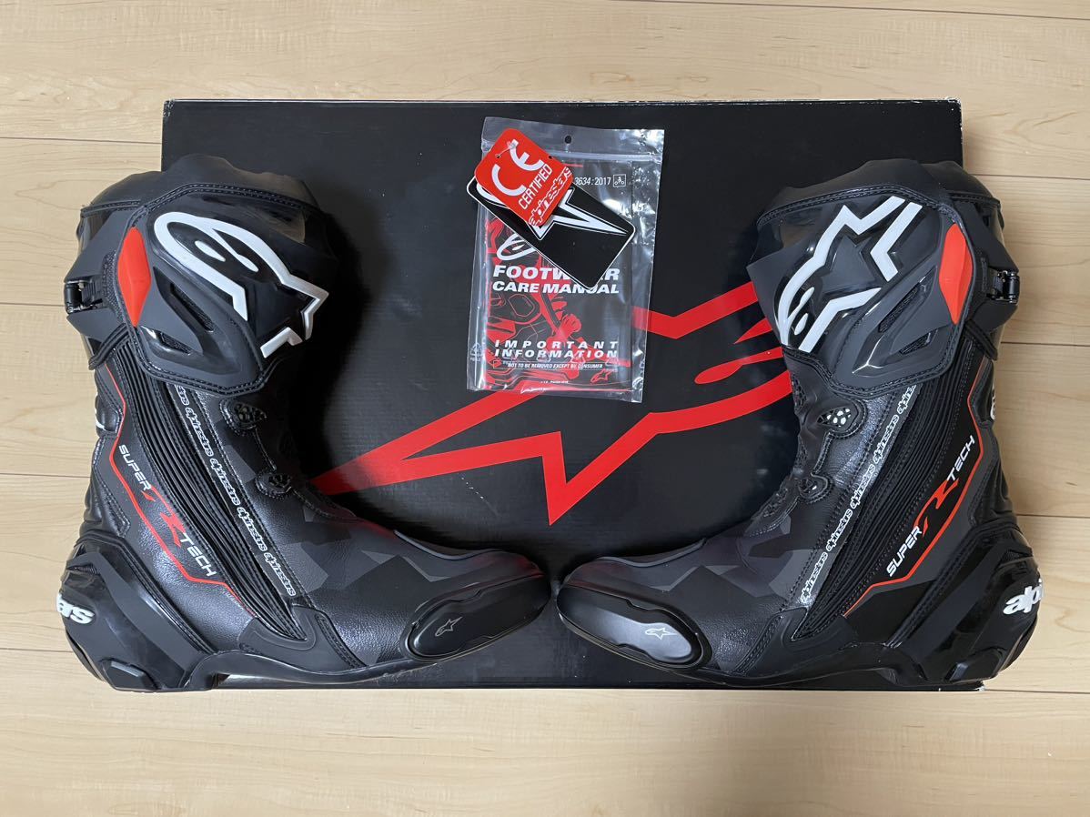試着のみ 未走行 アルパインスターズ alpinestars レーシングブーツ