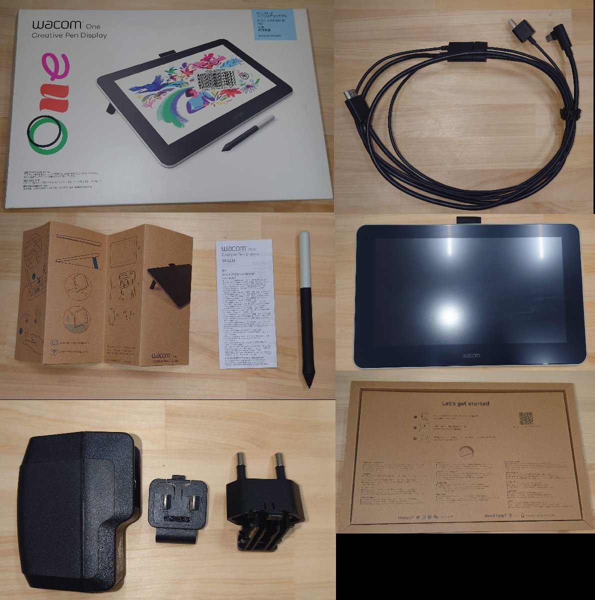 数量限定，HOT 073-98-kw 液晶タブレットの電源が入らないためジャンク wacom one Creative Pen Display 13.3インチ 液晶ペンタブレット 2020年製(タブレット)｜売買されたオークション情報、yahooの商品情報をアーカイ タブレット
