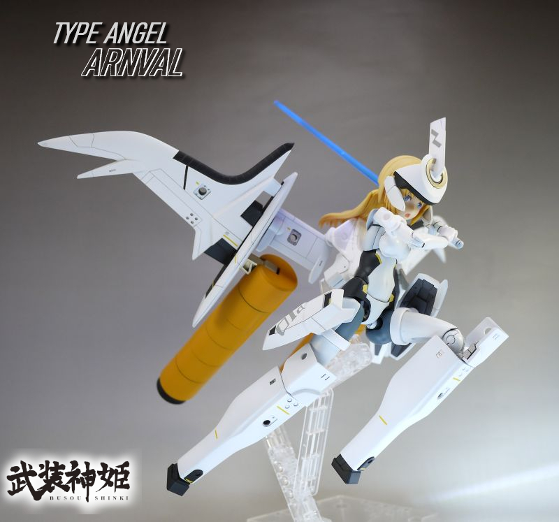  メガミデバイス ＋ 武装神姫 天使型 アーンヴァル コトブキヤ 塗装済 完成品(完成品)｜売買されたオークション情報、yahooの商品情報をアーカイブ公開 - オークファン 完成品