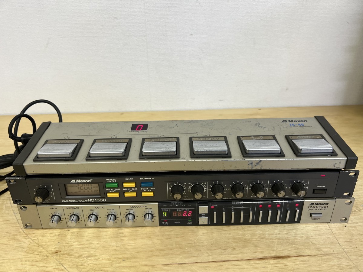 MAXON Ibanez HD1000 ハーモニクスディレイ JMAXON HD1000