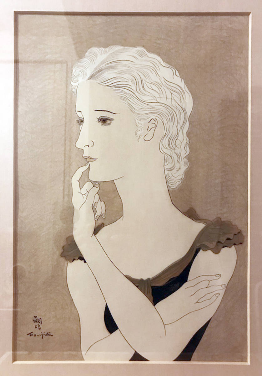 藤田嗣治 レオナール フジタ パリジェンヌ 木版画 の入札履歴 - 入札者 