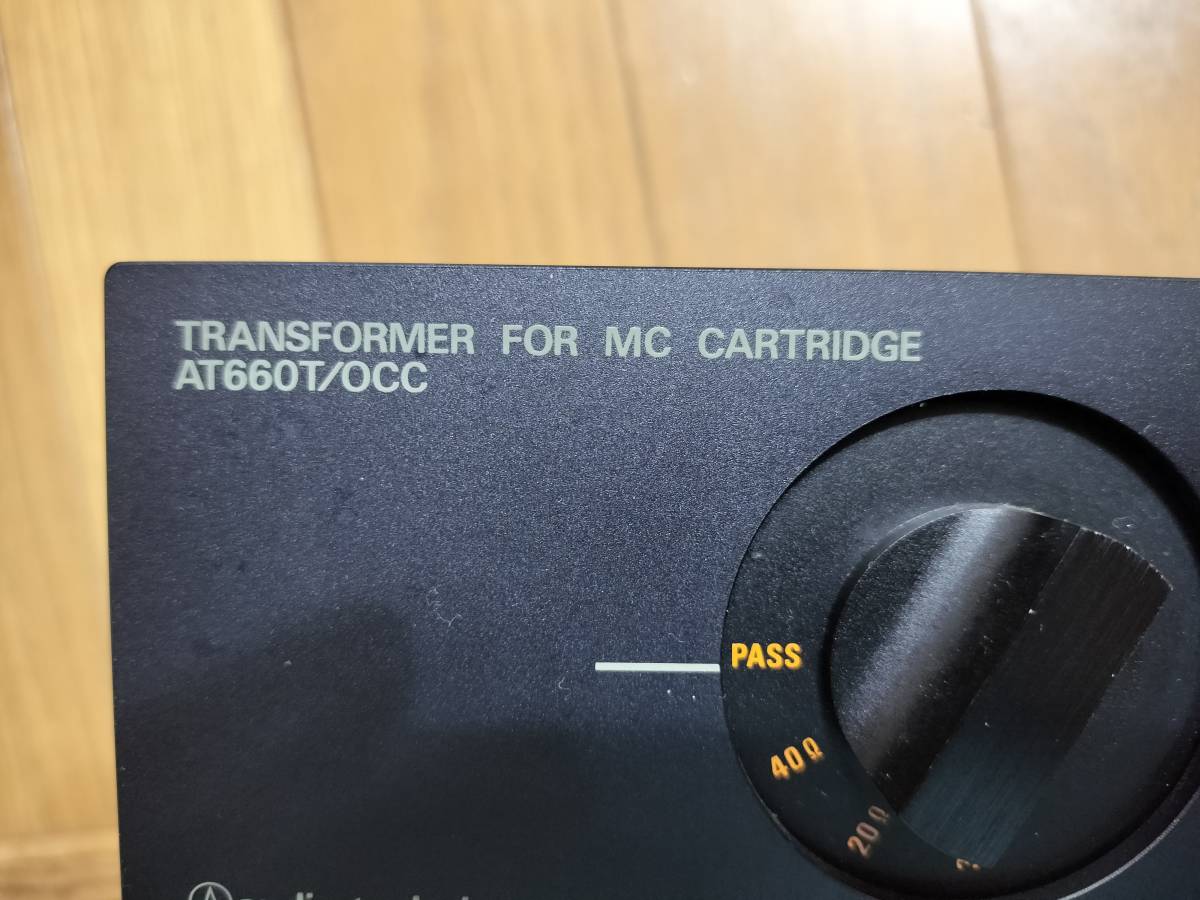 オーディオテクニカ MCカートリッジ用昇圧トランス AT-660T/OCC 【公式