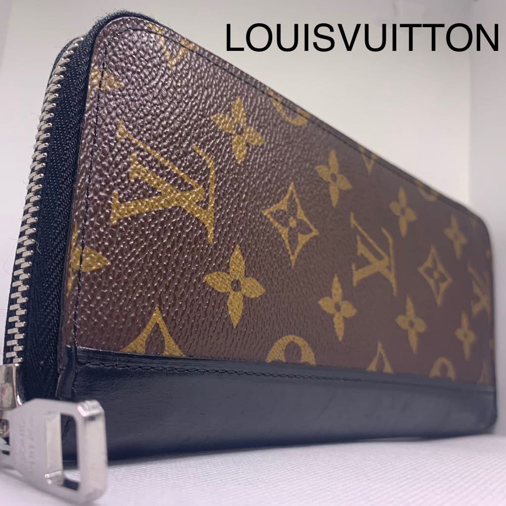 美品】ルイヴィトン LOUIS VUITTON マカサー ヴェルティカル