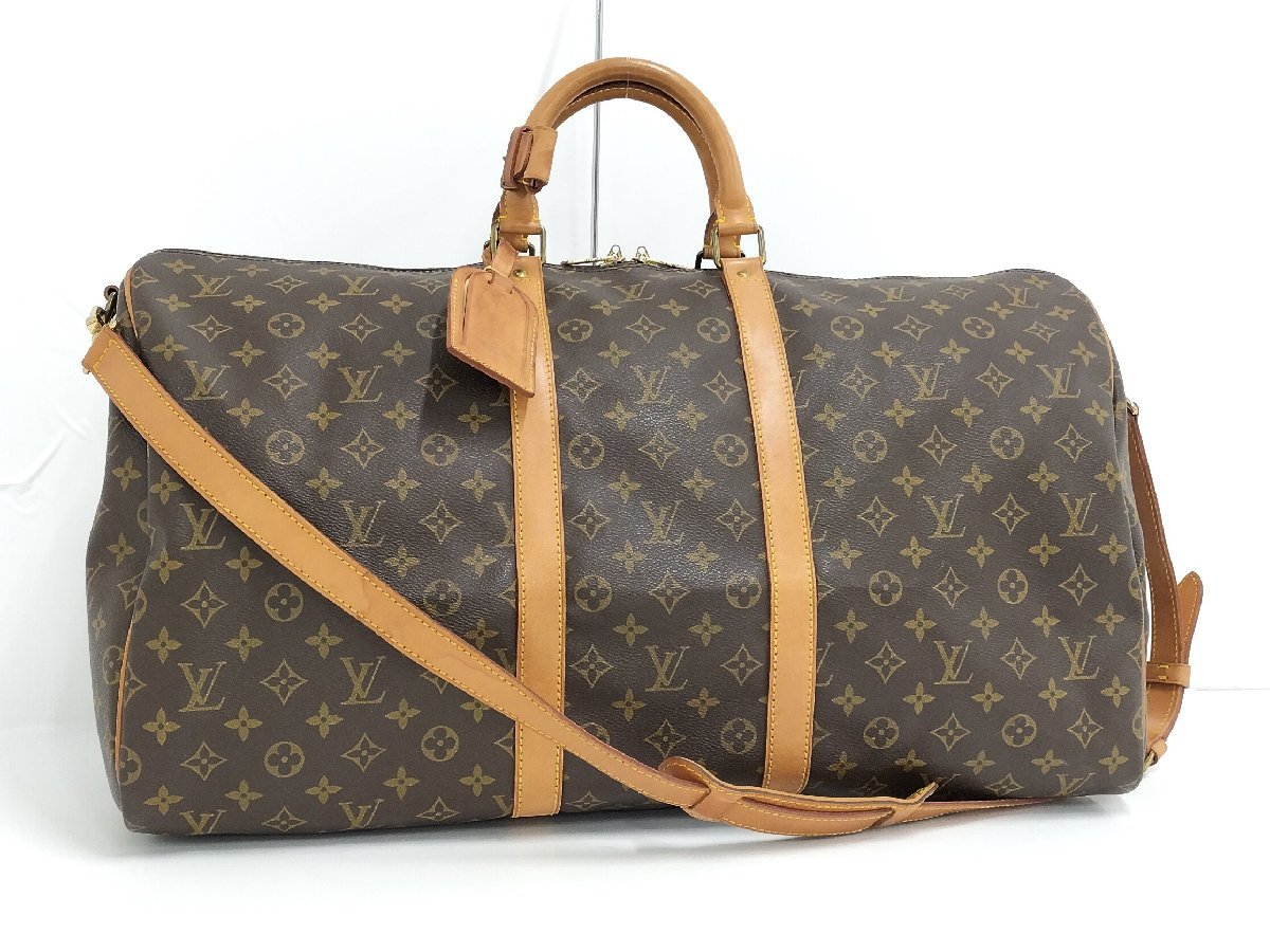 【爆買い，定番】 ルイヴィトン LOUIS VUITTON キーポル バンドリエール55 ボストンバッグ モノグラム M41414 Jコレ T 826(ボストンバッグ)｜売買されたオークション情報、yahooの商品情報をアーカイブ公開 - オークフ かばん、バッグ