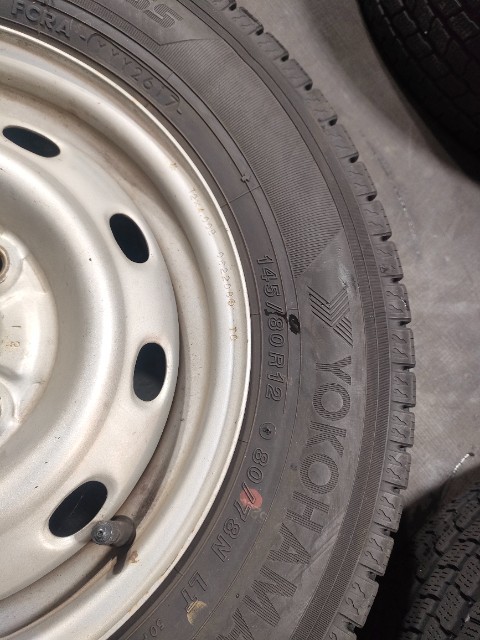 145/80R12LT　145R12 6PR スタッドレス　ホイール　ヨコハマ iG91　188847 6PR 145R12 145&frasl;80R12 145R12LT 0 145&frasl;R12
