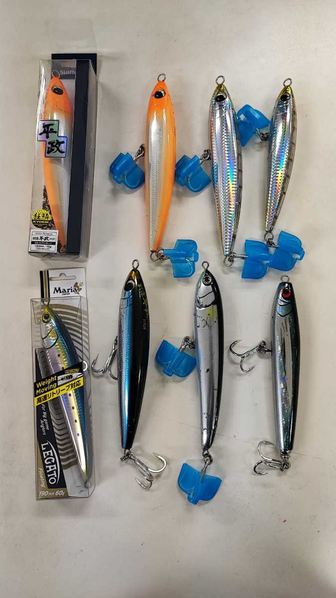 セール，新作登場キャスティングプラグ 8個セット 別注平政 ラピード レガート キハダ ヒラマサに(トップウォーター)｜売買されたオークション情報、yahooの商品情報をアーカイブ公開 - オークファン 海水