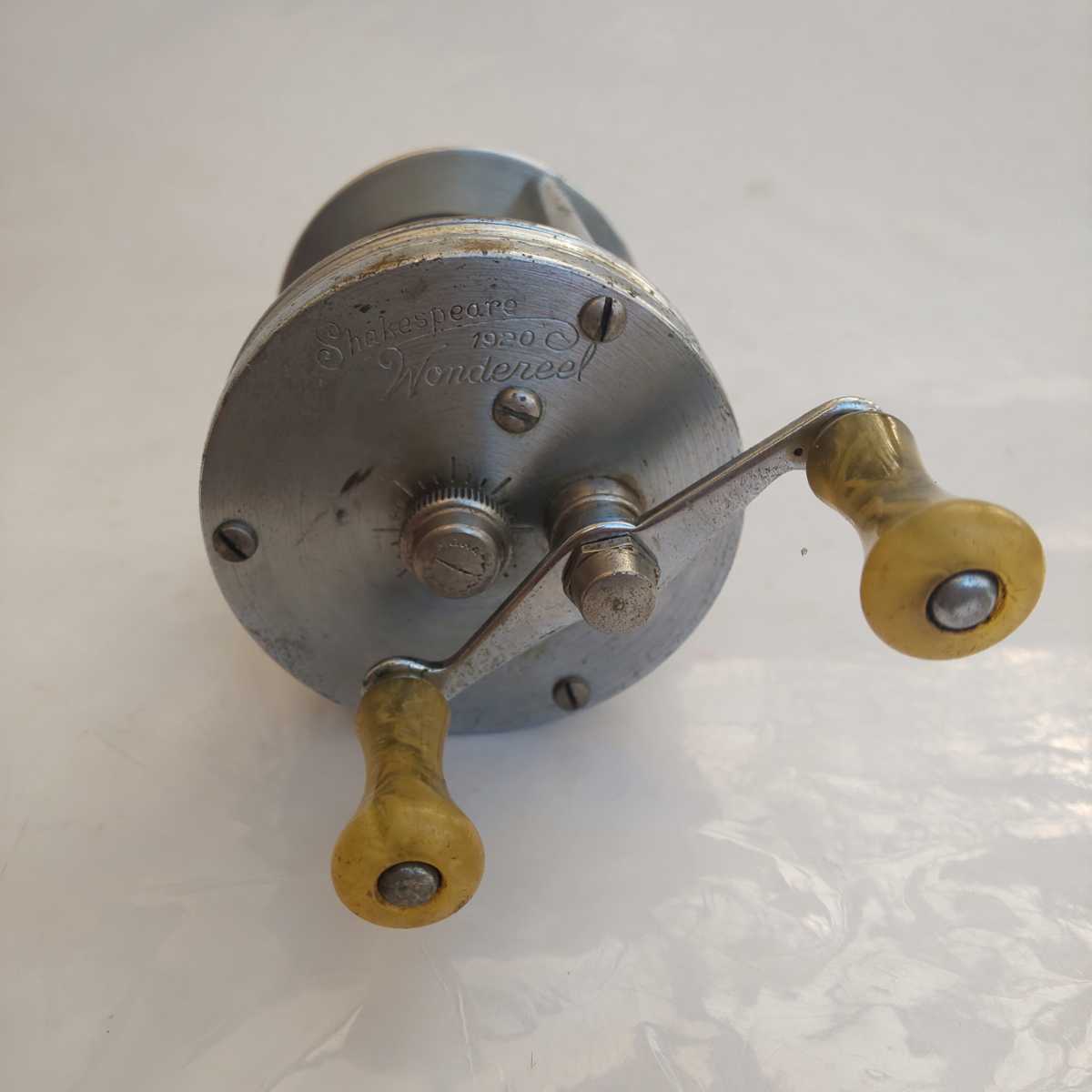 Moulinet De Pêche Vintage Shakespeare Wonderel FK - Modèle 1920 - Baitcaster USA