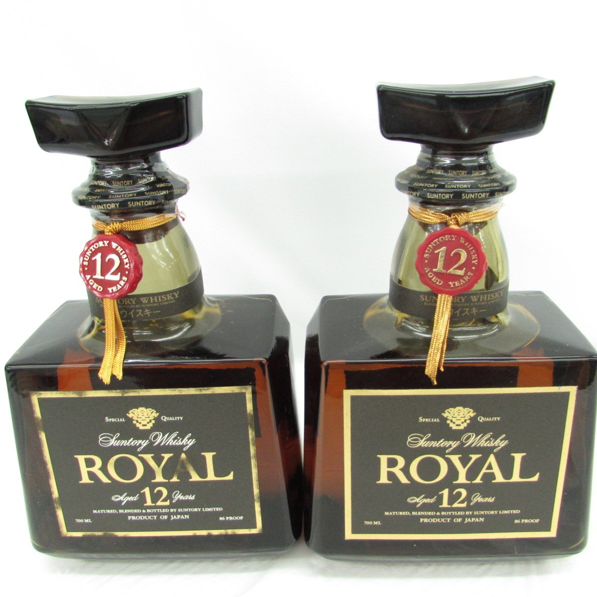 飲料・酒 未開栓 SUNTORY サントリー ROYAL ローヤル12年 2本セット