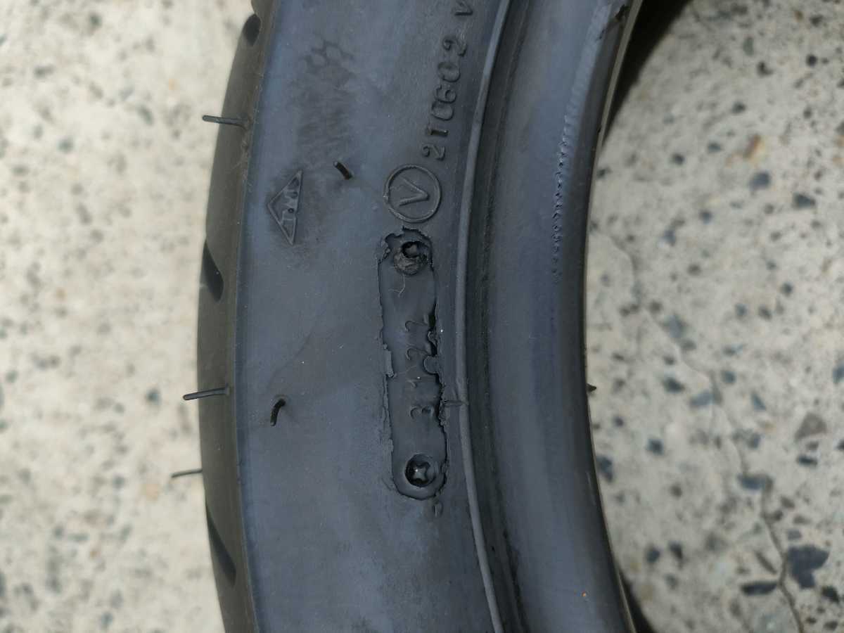 ダックス125 新車外し120/70-12 130/70-12 ビーラバー DAX125 新車外し 22年8月製 Vee Rubber 120/70-12 130/70-12 セット