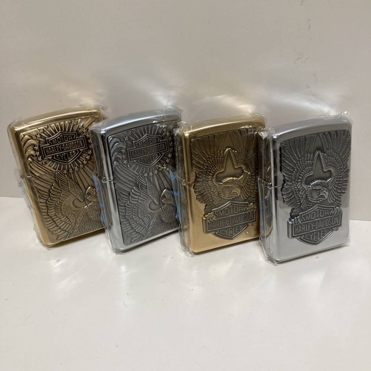 未使用未開封】ジッポー4個セット☆01 