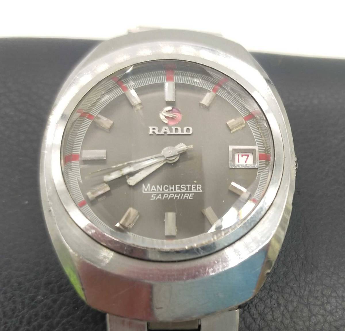 RADO ラドー MANCHESTER ラドーマンチェスター7面カットサファイヤの