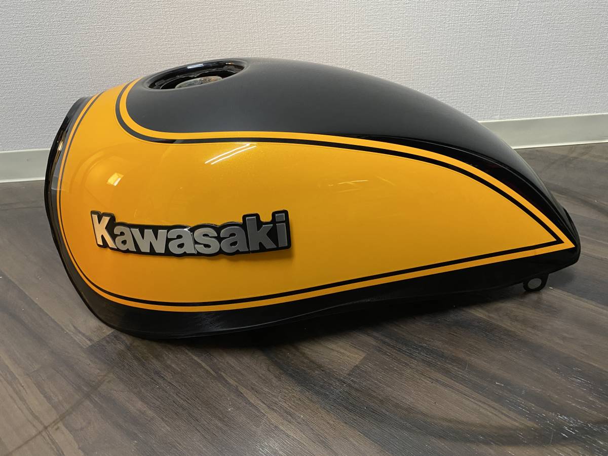  綺麗め ゼファー７５０ 純正タンク イエローボール ガソリンタンク ヒューエルタンク(カワサキ用)｜売買されたオークション情報、yahooの商品情報をアーカイブ公開 - オークファン カワサキ用