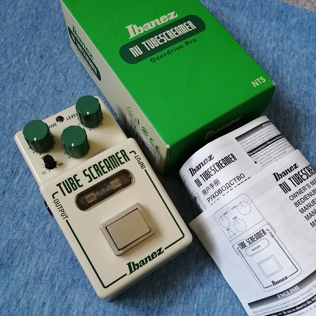 生産終了品 Ibanez NTS Nu Tube Screamer 生産終了