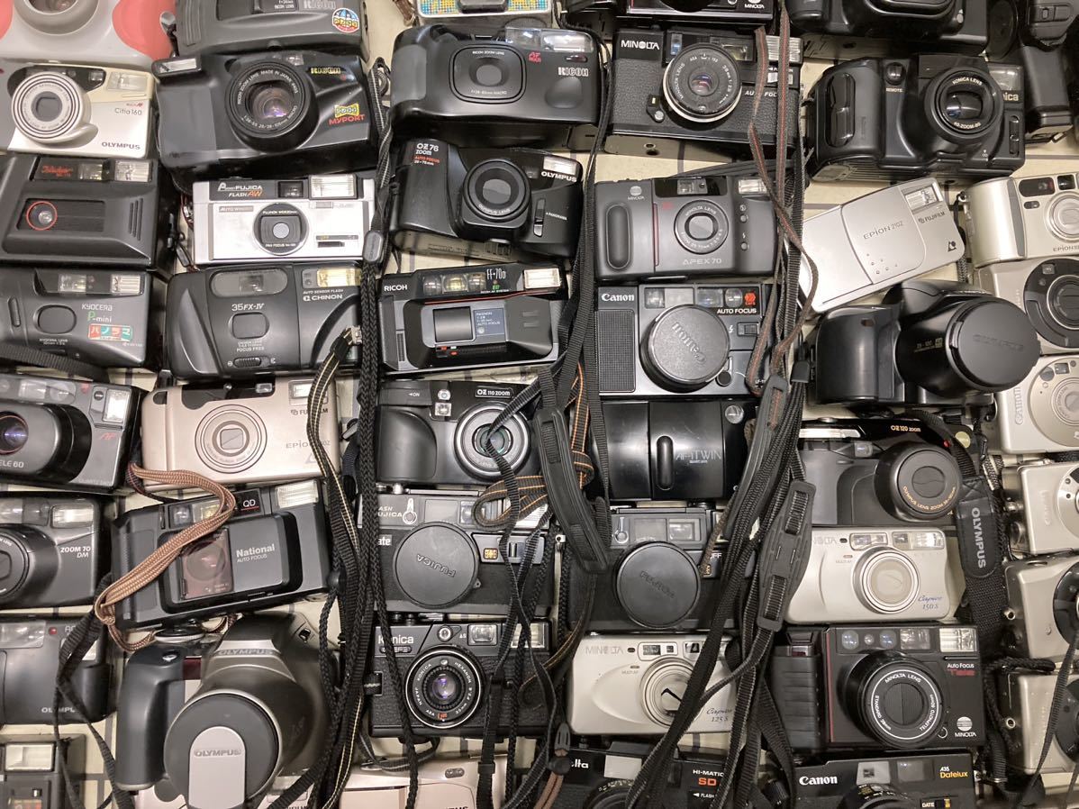 フィルムカメラ まとめ Olympus Konica 他　アンティーク ☆注目☆Canon、FUJIFILM、OLYMPUS MINOLTA、コンパクトフィルムカメラ