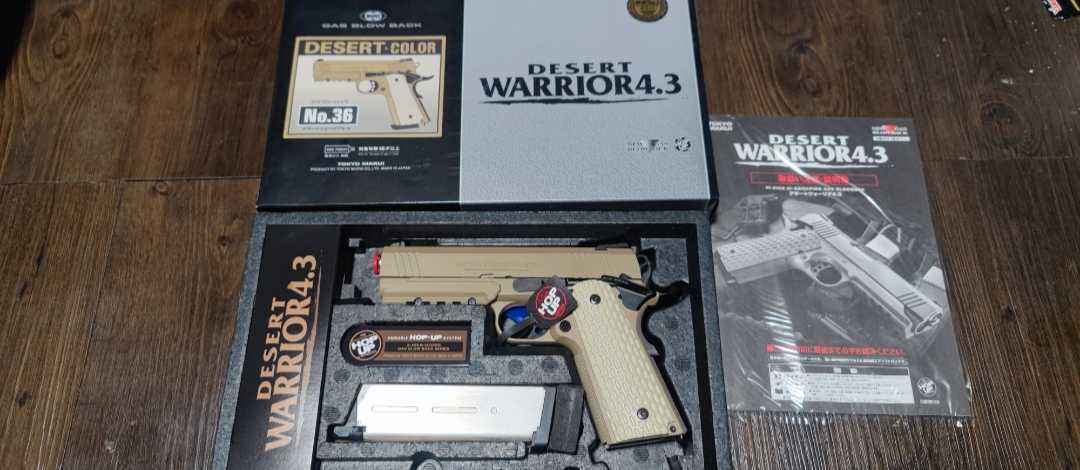 東京マルイ デザートウォーリア4.3 ガスブローバックガン 新品 東京
