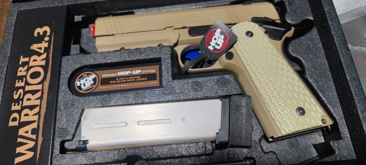 東京マルイ デザートウォーリア4.3 ガスブローバックガン 新品 東京