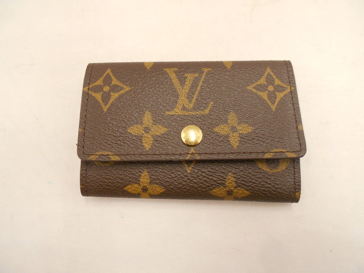 ルイヴィトン モノグラム VUITTON キーケース ミュルティクレ6 LOUIS