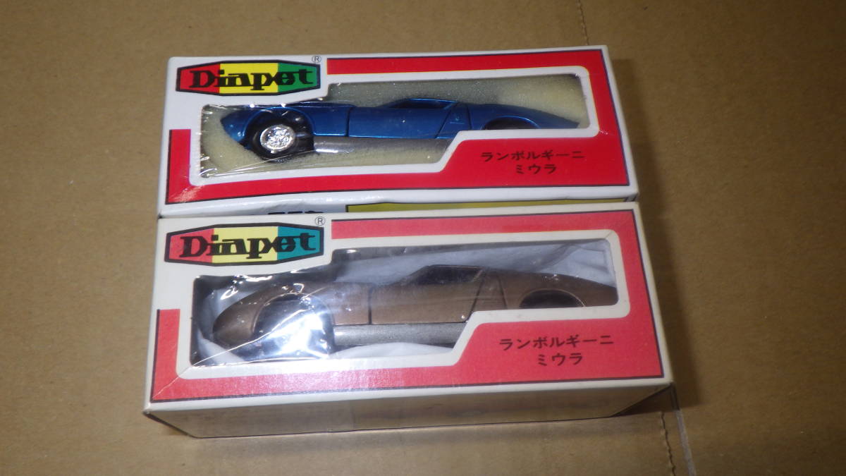 Yahoo!オークション Diapet G-56 ランボルギーニ・ミウラ 青 ダイヤ