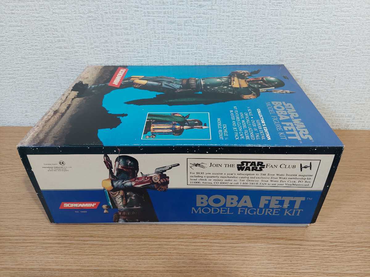 未開封 ボバフェット 1/4モデルキット SCREAMIN’ スクリーミン STAR WARS スターウォーズ 1/4 モデルフィギュアキット