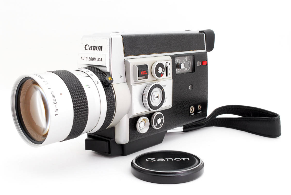 完動品】 Canon キャノン AUTO ZOOM 814 Electronic SUPER8 8mm