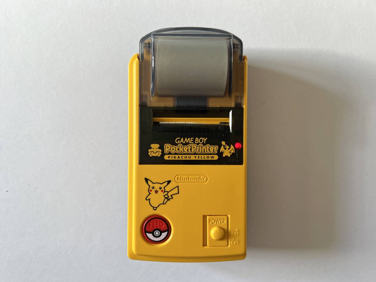 ポケットプリンタ ピカチュウ ピカチュウイエロー ゲームボーイ 任天堂