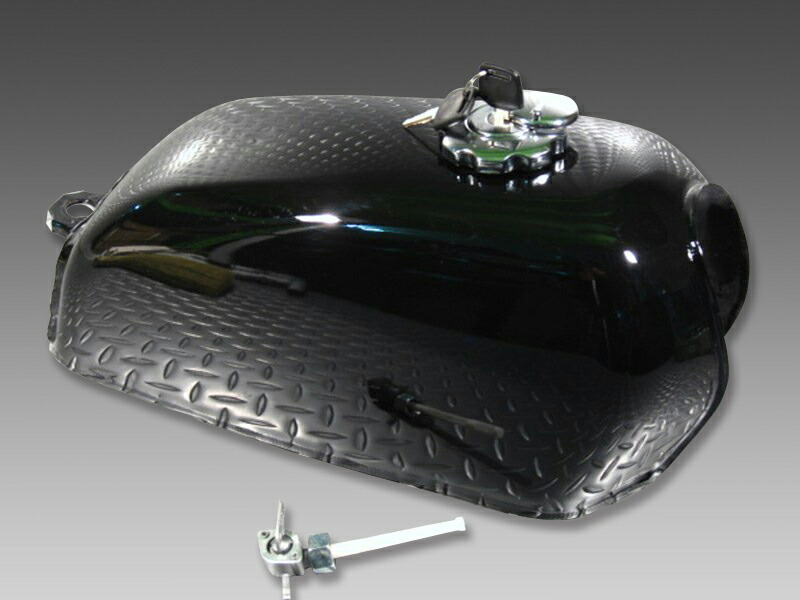 Ape エイプ 50/100 燃料タンク 5.5L ブラック ミニモト(Minimoto) 【ホンダ4miniパーツ】