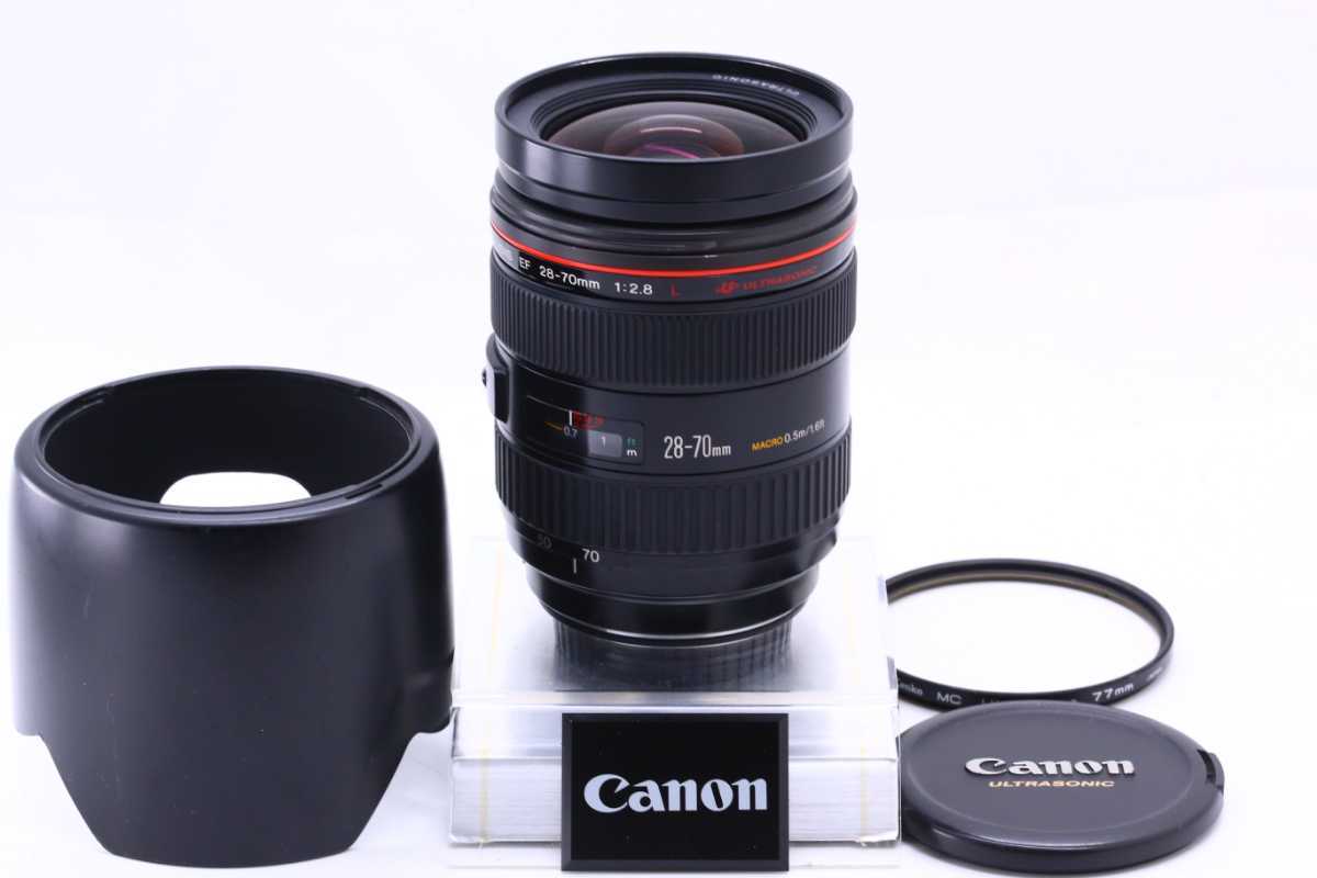 カビクモリなし Canon EF 28-70mm f2.8L USM 極美品 ☆極上品☆ キヤノン Canon EF 28-70mm F2.8L USM ☆カビ、クモリなし