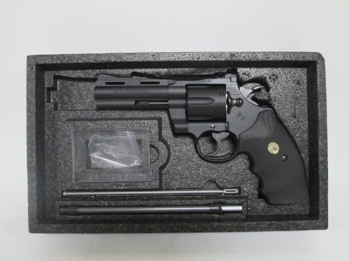 1223 U7394】 MARUI COLT PYTHON 357mag 4inch 東京マルイ コルト