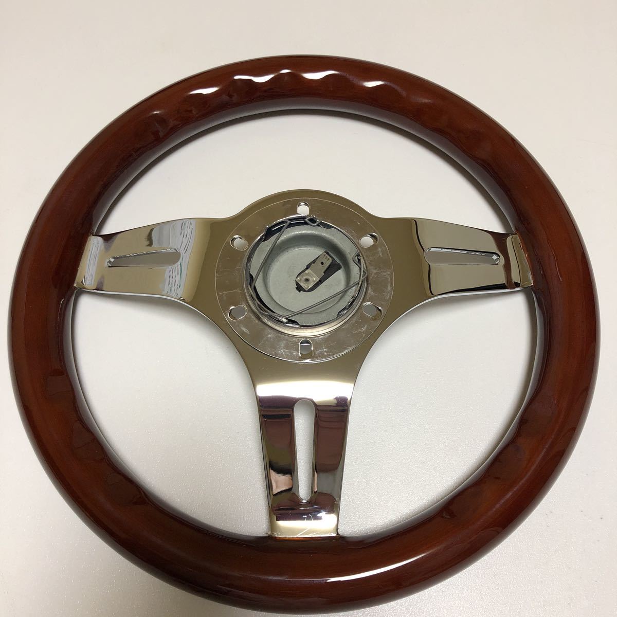 小径ウッドステアリング 1円スタート！ 【新品】 小径ウッドステアリング 29π NARDI