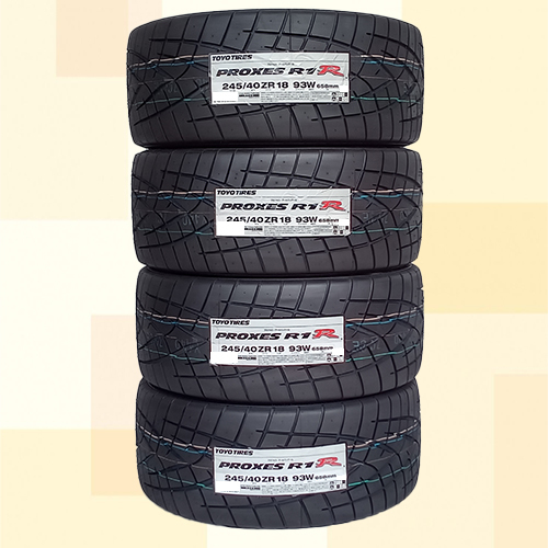 送料無料 22年製 正規品 TOYO トーヨー PROXES R1R プロクセス 245