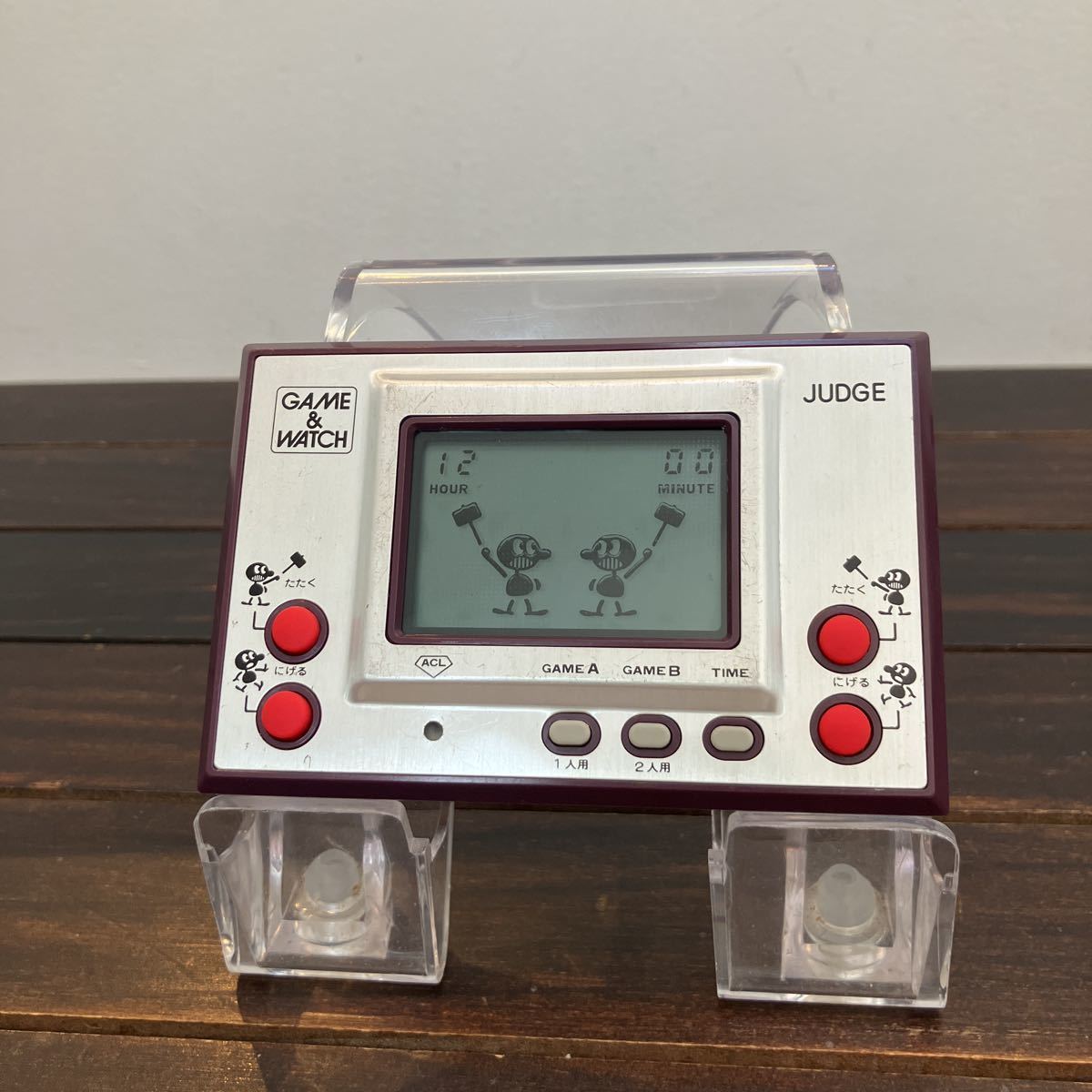ゲームウォッチ ジャッジ ※超美品 液漏れありません！任天堂 