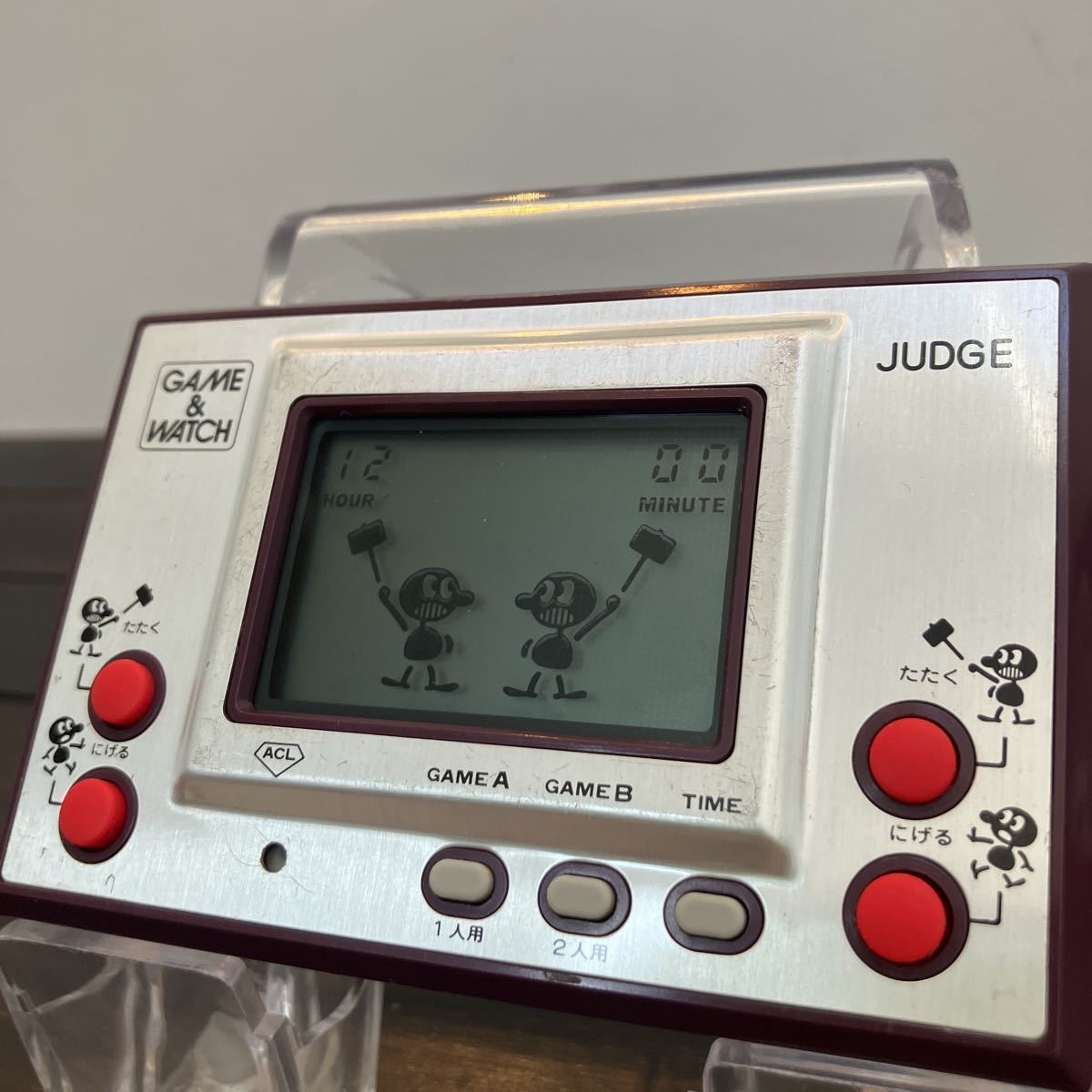 ゲームウォッチ ジャッジ ※超美品 液漏れありません！任天堂