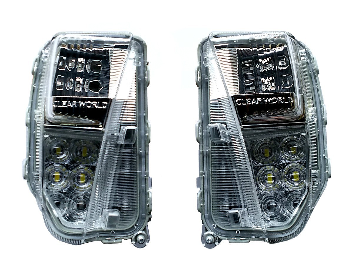 ○LEDウインカー○流れるウインカー機能○デイライト機能】プリウス30