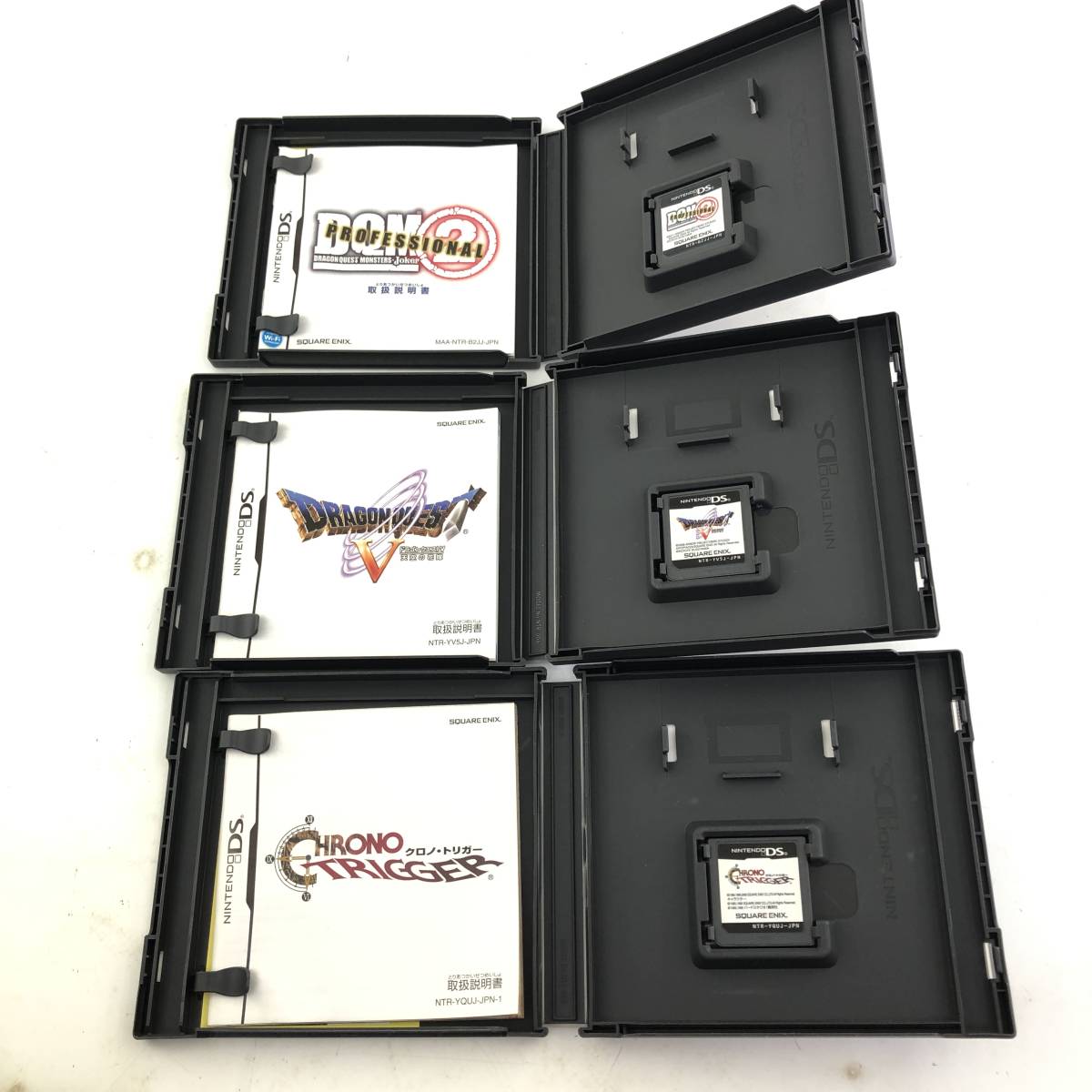 1円～】ニンテンドーDS ソフト10本まとめ ドラクエⅤ/クロノトリガー 