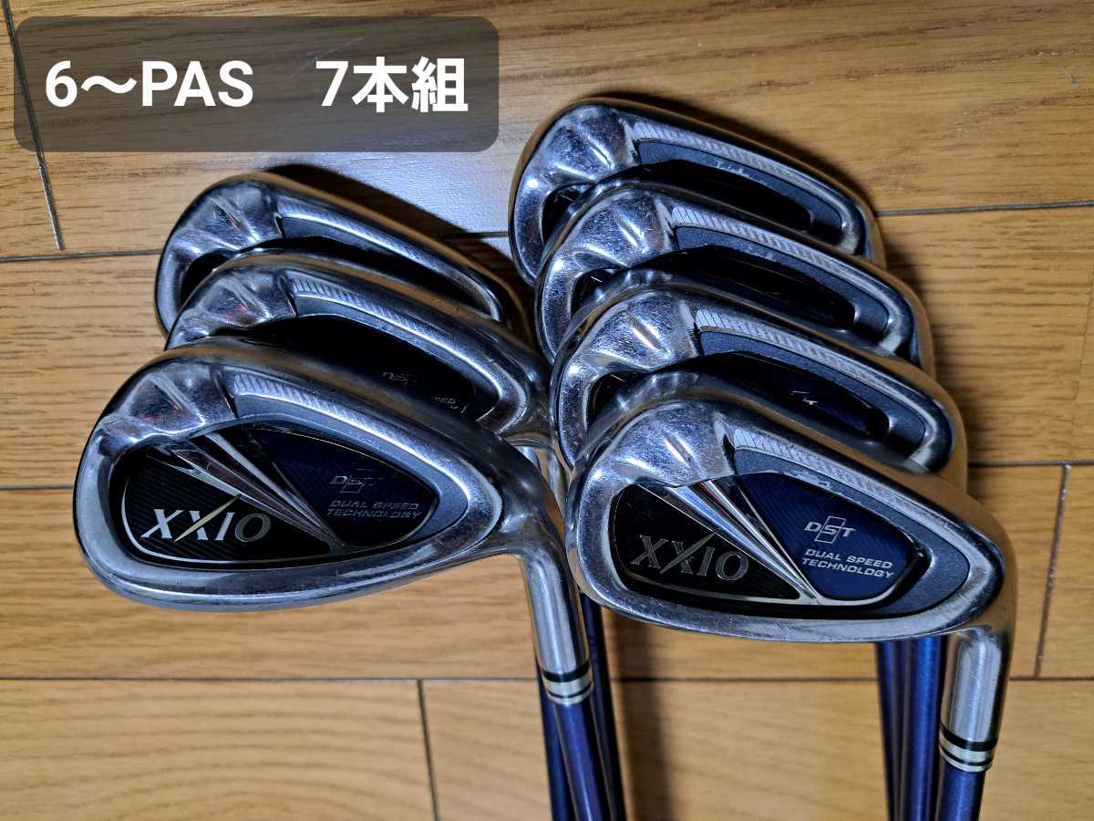 専用 ゼクシオ MP800アイアンセット 6, 7, 8, 9, P, S 大人気 XXIO アイアンセット ゼクシオ 8 XXIO 7本 #6-9 PAS ゼクシオ8
