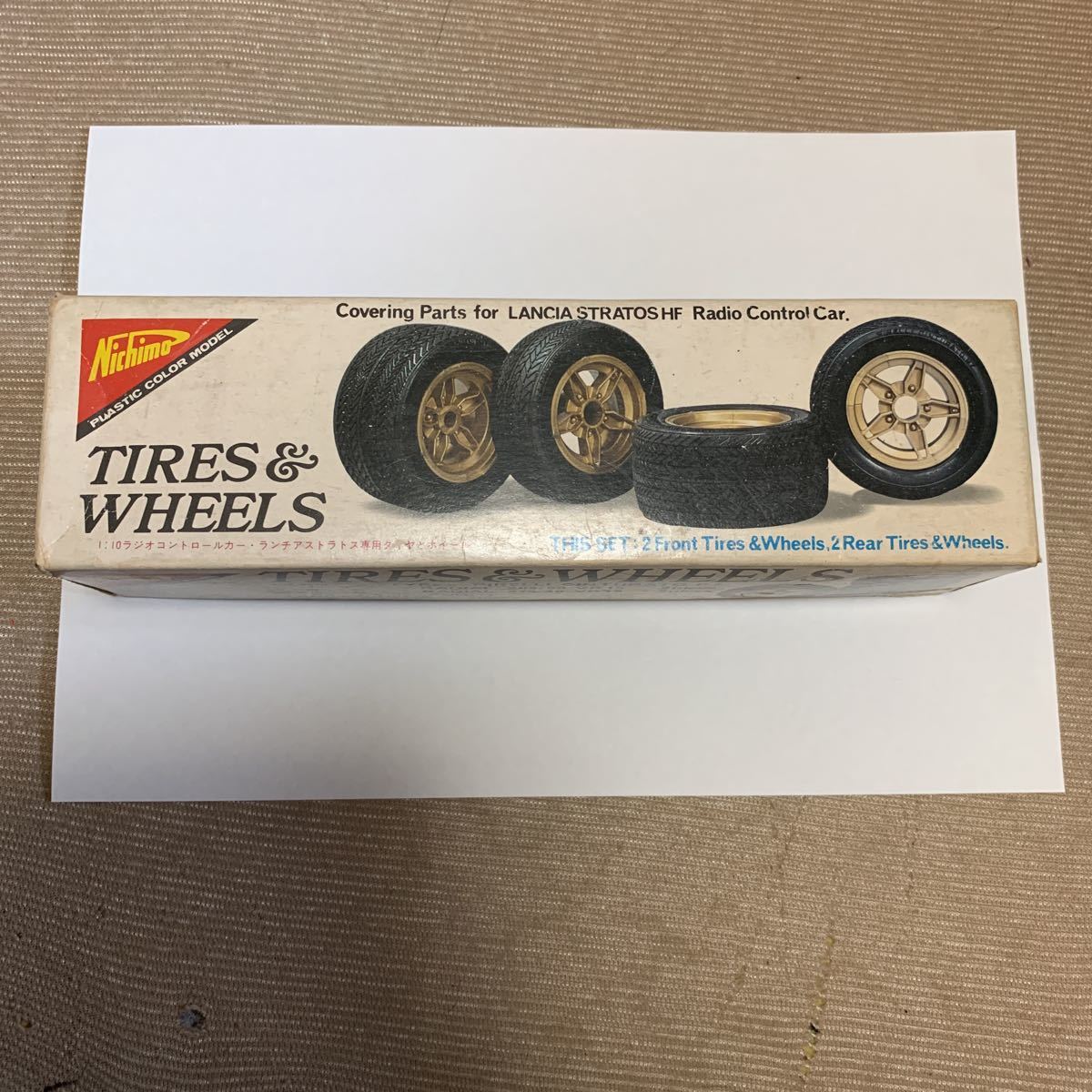 ニチモ 旧車 1/10 ランチア ストラトス HF スペアタイヤセット 1台分 