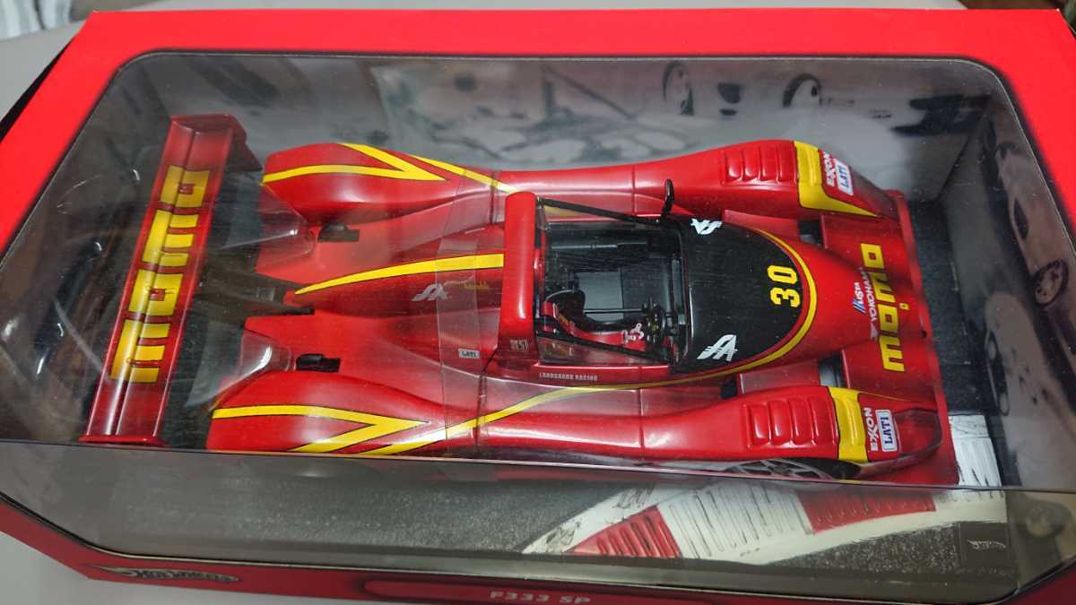 フェラーリF333SP ダイキャストモデルカー 1/18 レッドの入札履歴 